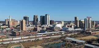 Skyline of Birmingham, AL