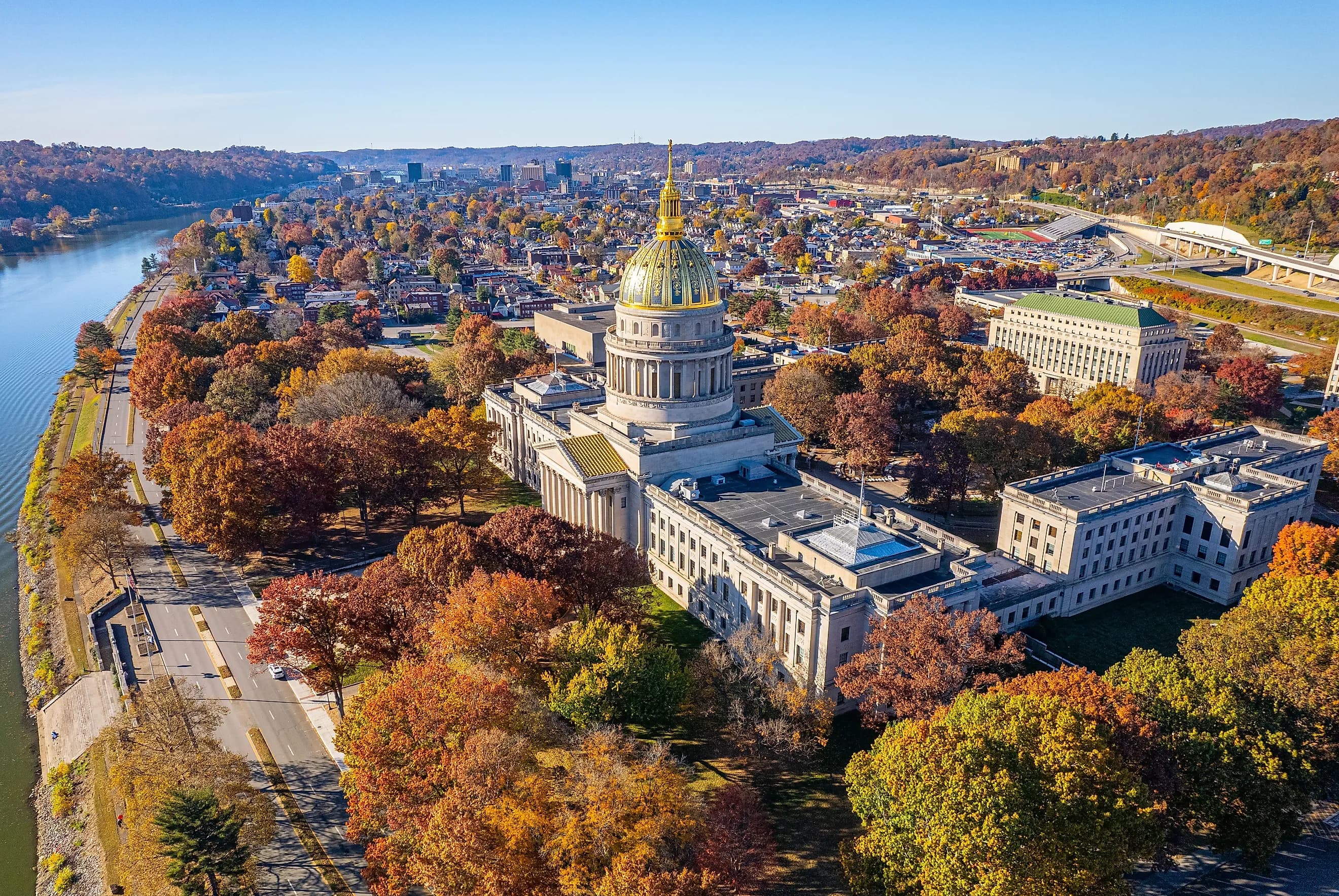 Skyline of Charleston, WV