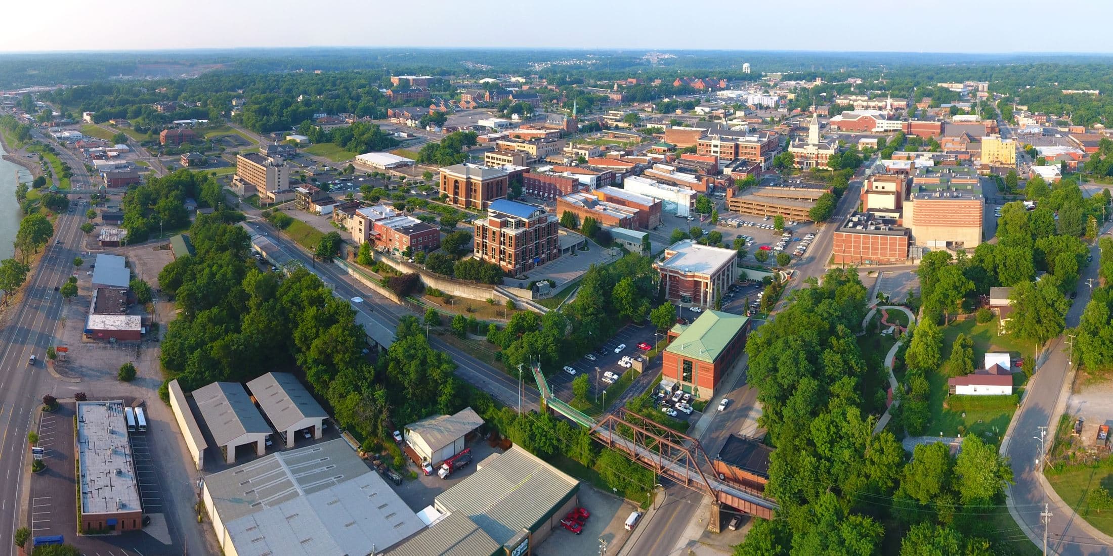Skyline of Clarksville, TN