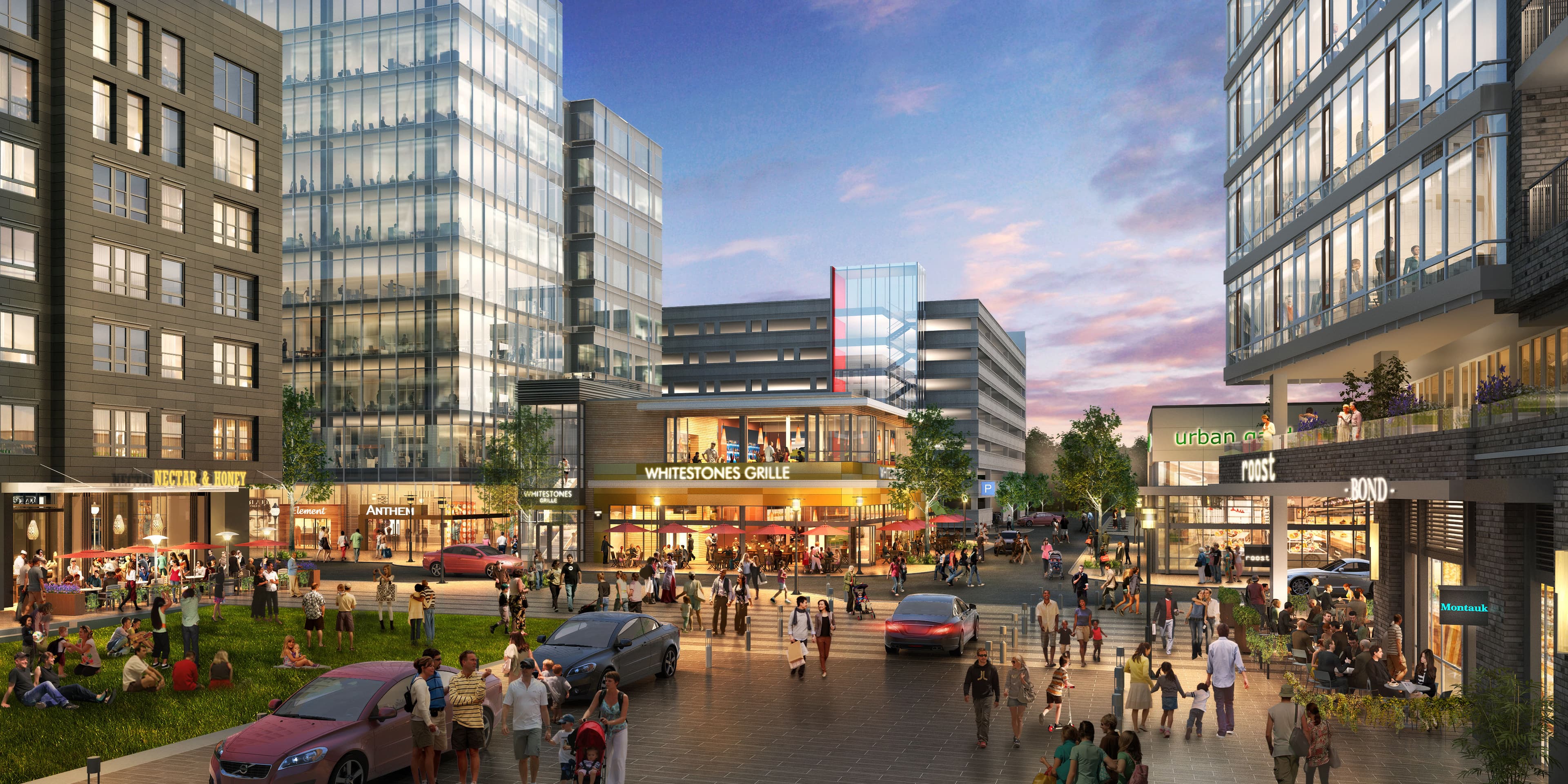 Skyline of Columbia, MD