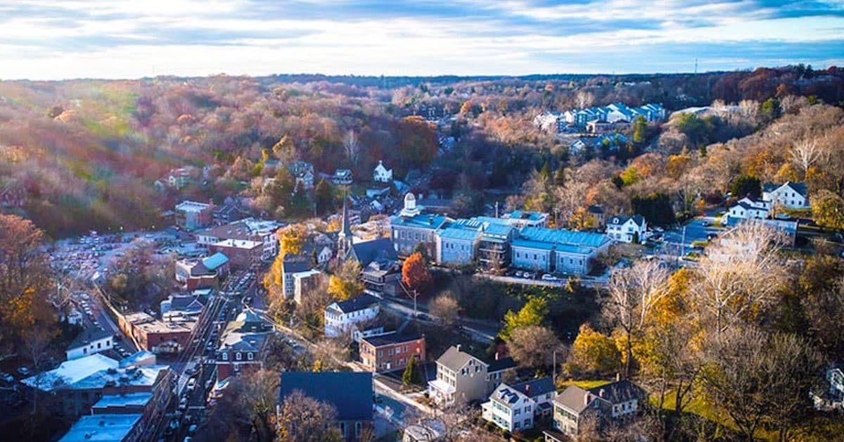Skyline of Ellicott City, MD