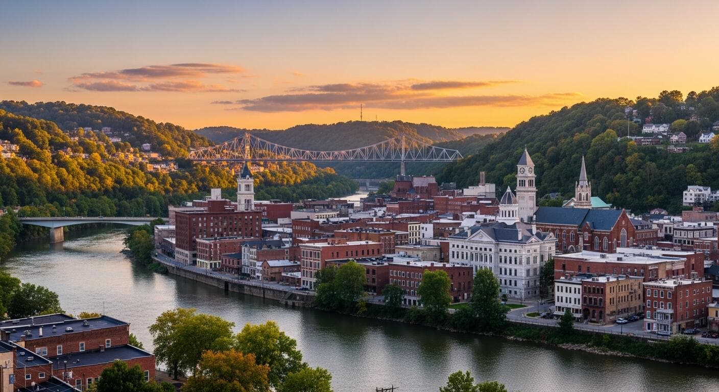 Skyline of Fairmont, WV