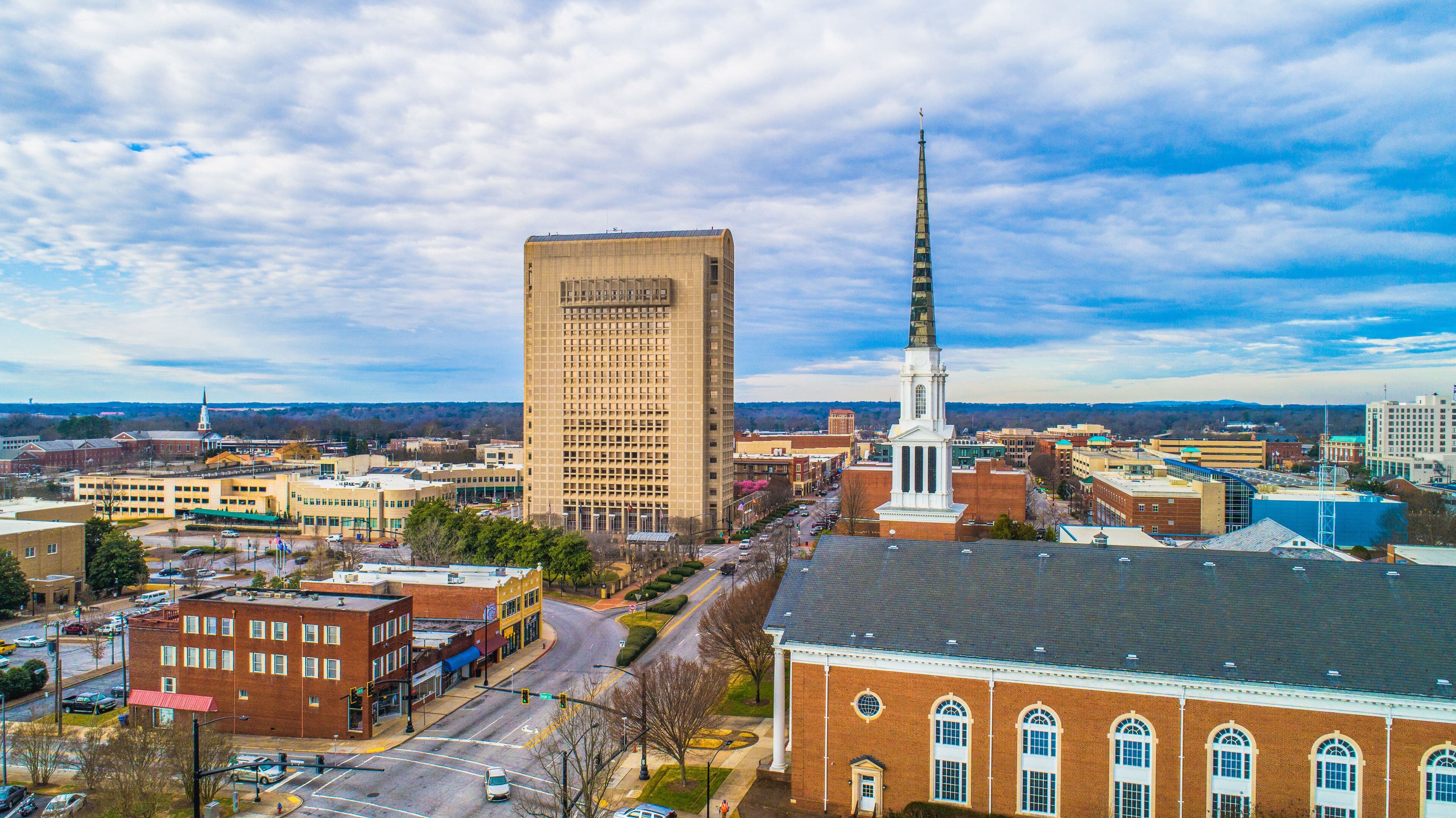 Skyline of Greenville, NC