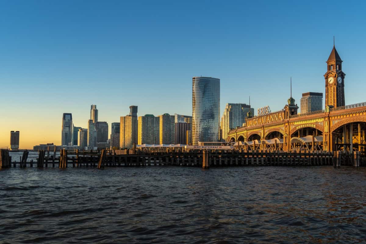 Skyline of Hoboken, NJ