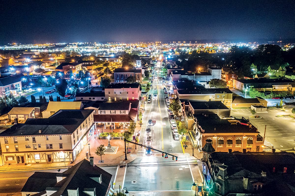 Skyline of Middletown, DE