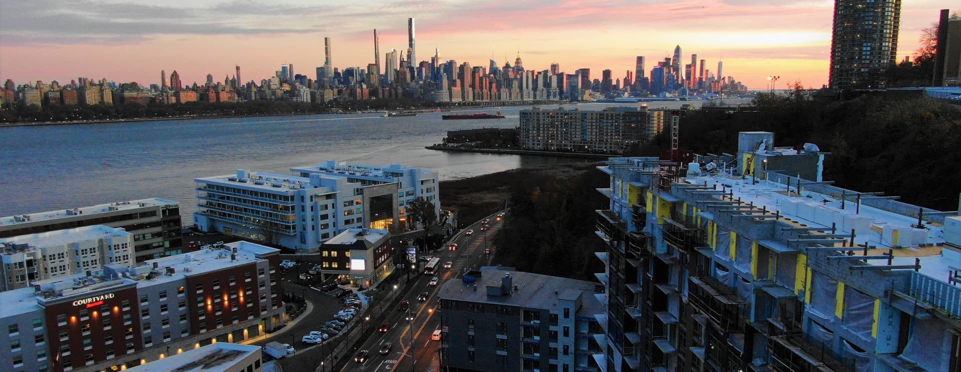 Skyline of North Bergen, NJ