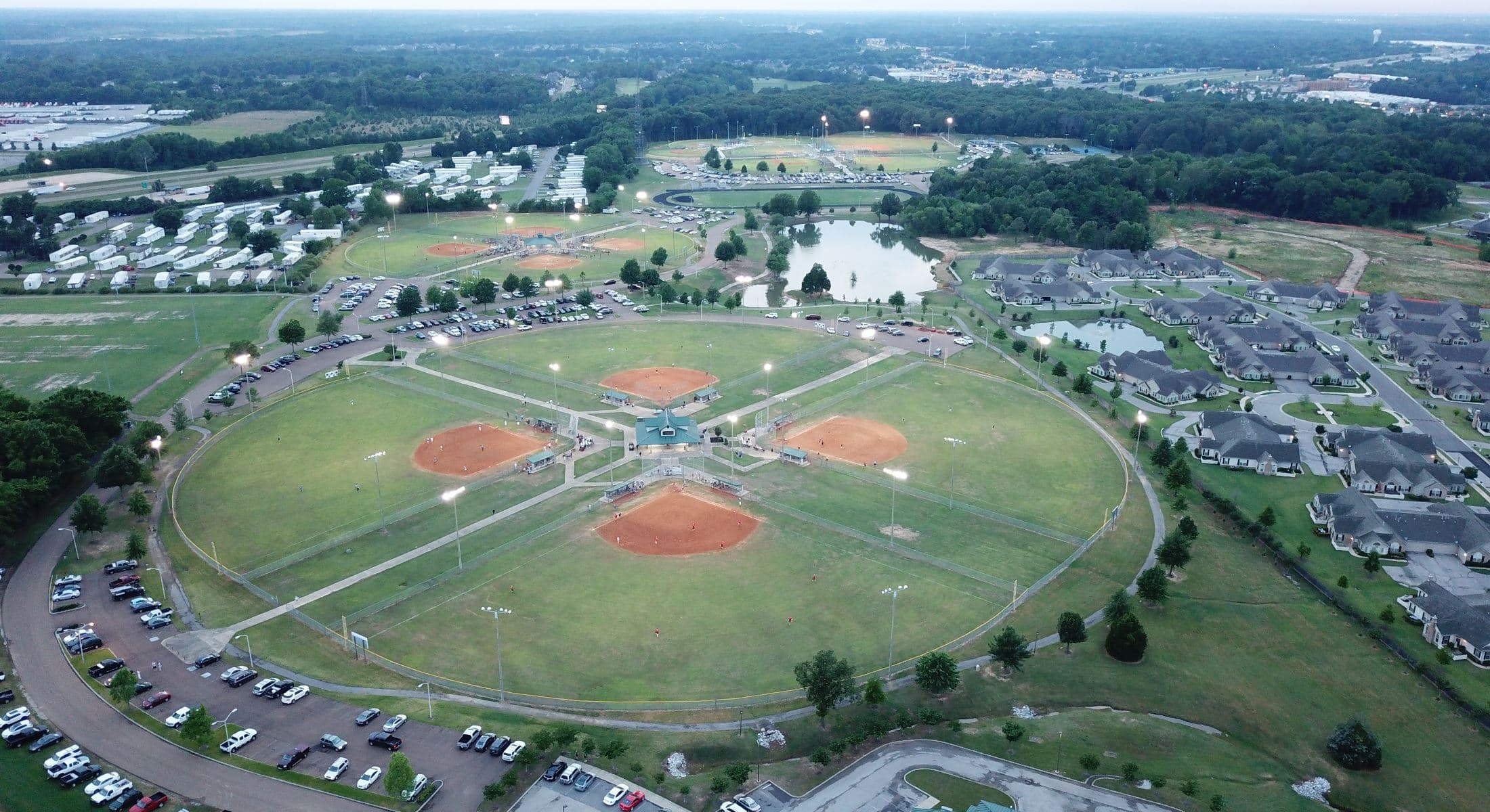 Skyline of Olive Branch, MS