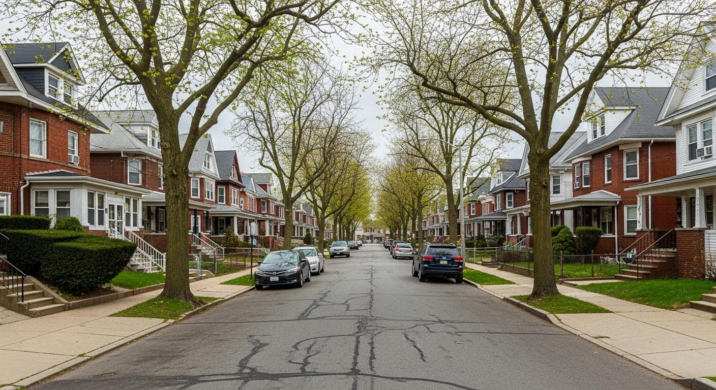 Skyline of Passaic, NJ