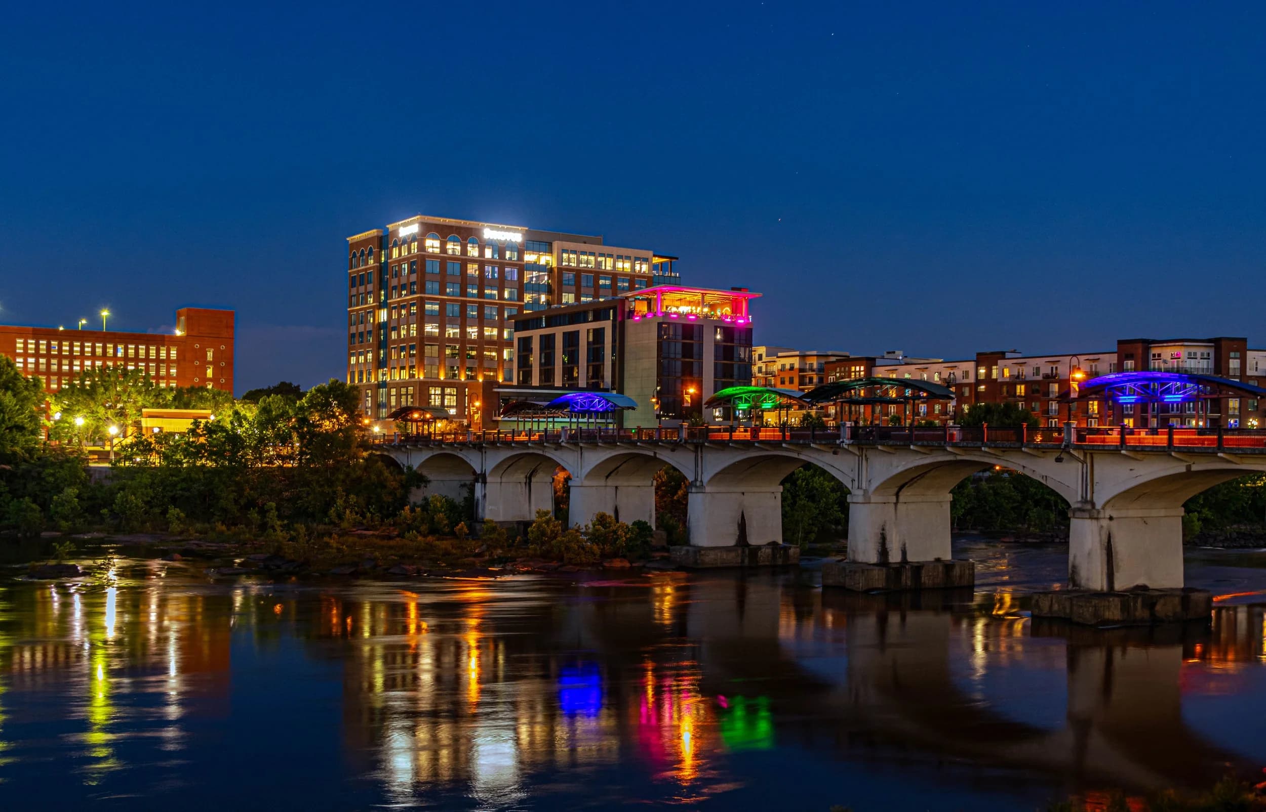 Skyline of Phenix City, AL