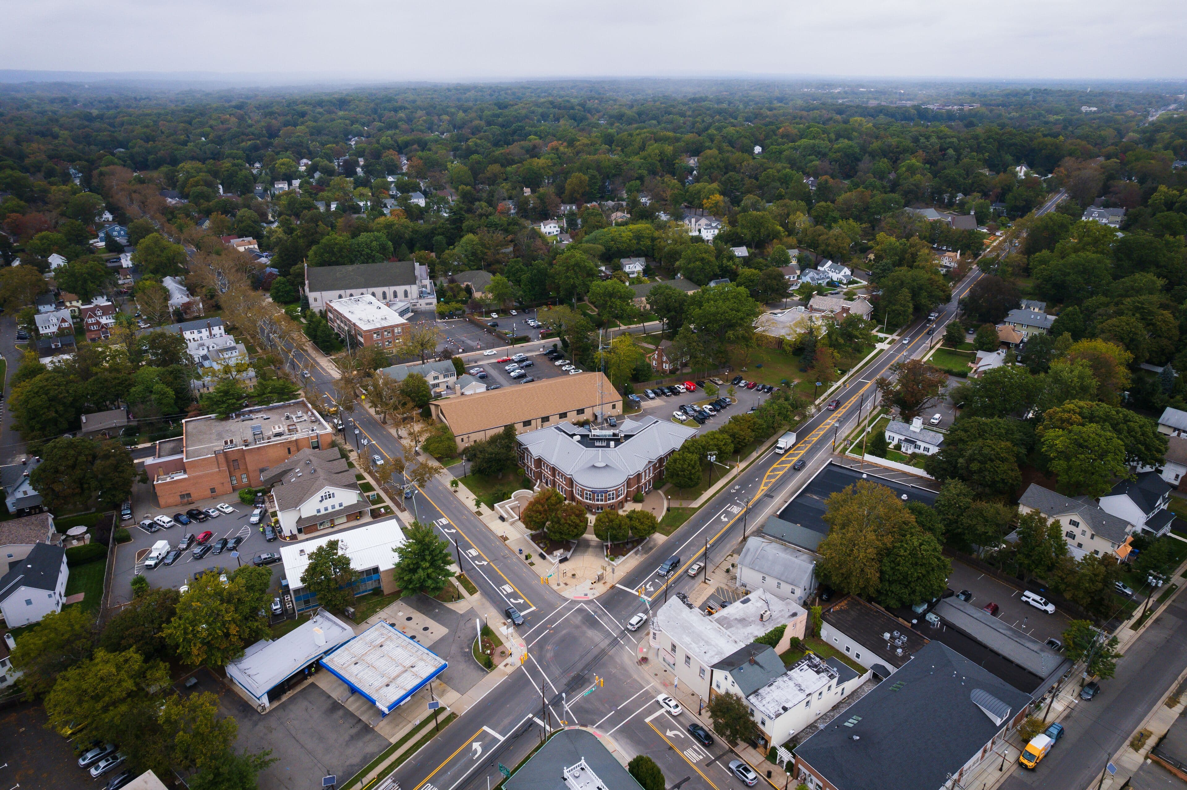 Skyline of Plainfield, NJ