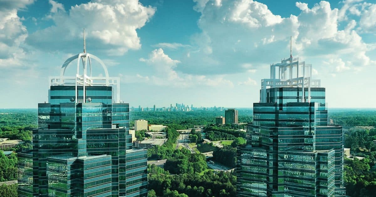 Skyline of Sandy Springs, GA