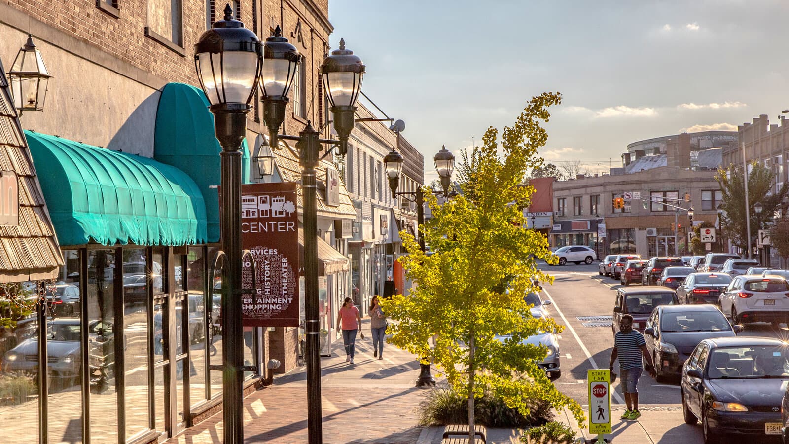 Skyline of Union City, NJ