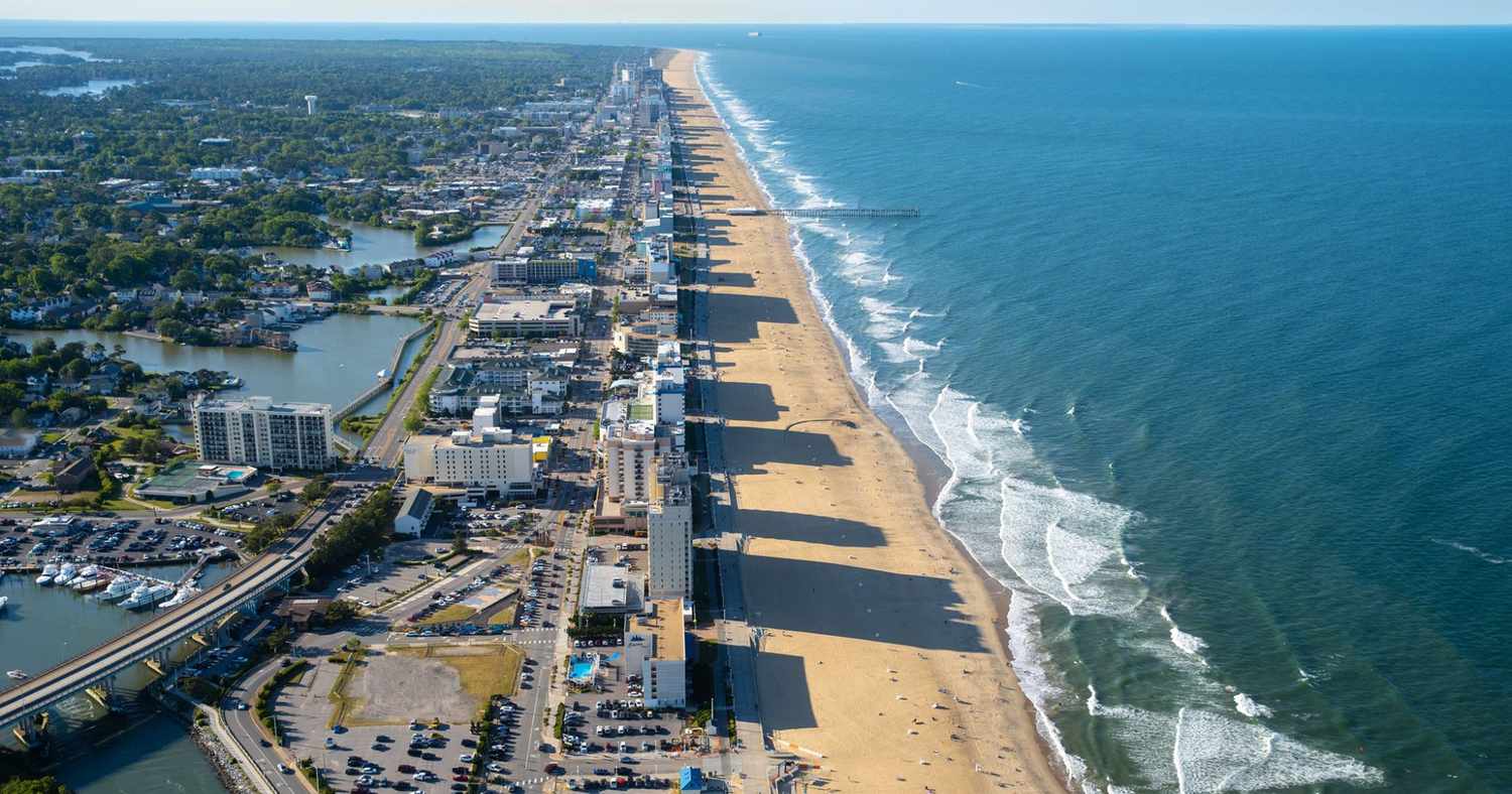 Skyline of Virginia Beach, VA