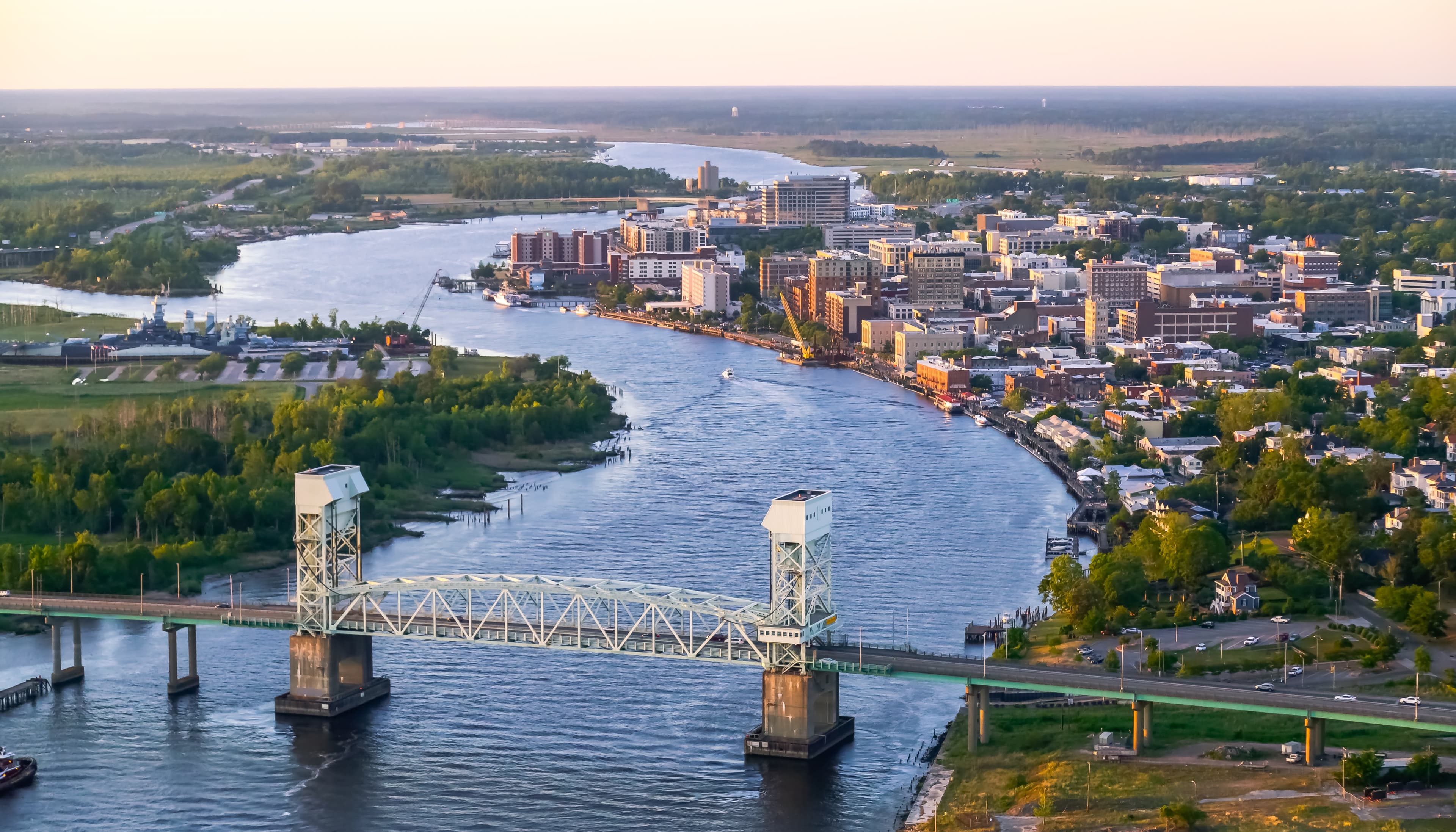Skyline of Wilmington, NC