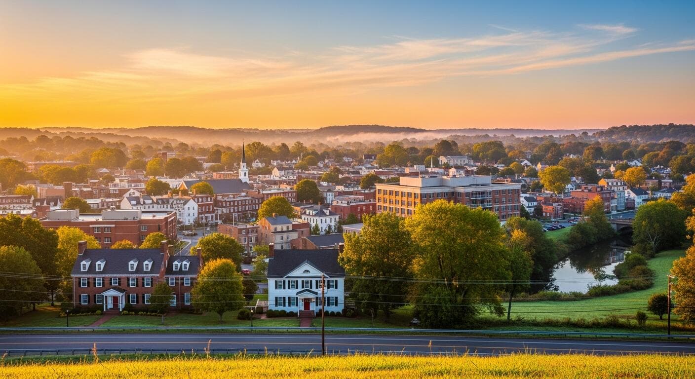 Skyline of Woodbridge, NJ